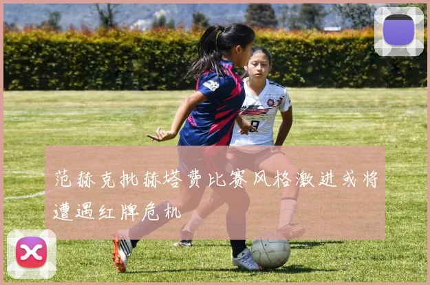 范赫克批赫塔费比赛风格激进或将遭遇红牌危机